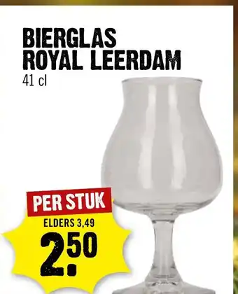 Dirck 3 Bierglas Royal Leerdam 410ml aanbieding