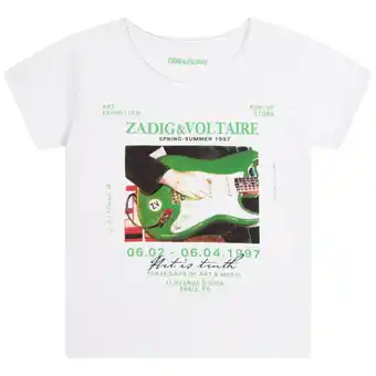 Spartoo T-shirt korte mouw zadig & voltaire x15381-10p-c aanbieding