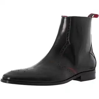 Spartoo Laarzen jeffery-west scarface leren chelsea boots met rits aanbieding