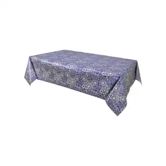 Spartoo Tafelkleed habitable dalia - bleu - 140x250 cm aanbieding