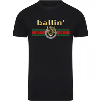 Spartoo T-shirt korte mouw ballin est. 2013 tiger lines shirt aanbieding