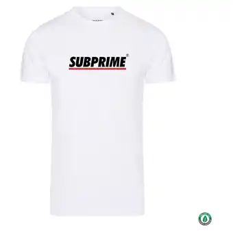 Spartoo T-shirt korte mouw subprime shirt stripe white aanbieding