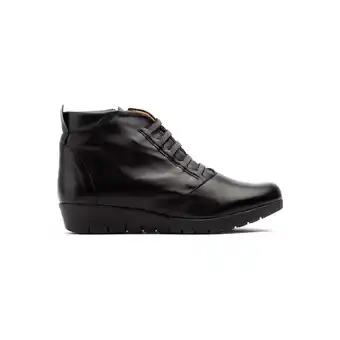 Spartoo Enkellaarzen cbp - conbuenpie botines planos negros de piel by cbp aanbieding