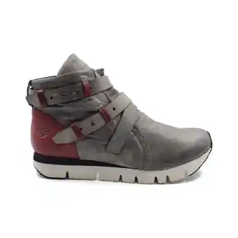 Spartoo Enkellaarzen take me botines planos grises de piel by aanbieding