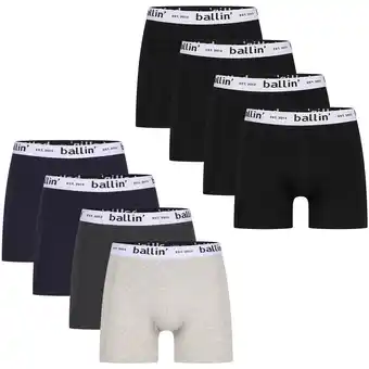 Spartoo Boxers ballin est. 2013 8-pack boxers aanbieding