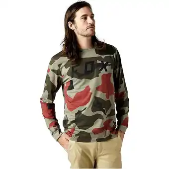 Spartoo T-shirt lange mouw fox camiseta militar hombre 29031 aanbieding