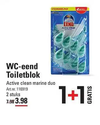 Sligro WC-Eend Toiletblok aanbieding