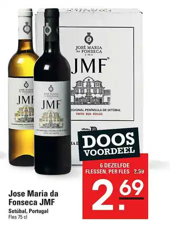 Sligro Jose Maria da Fonseca JMF 75 cl aanbieding