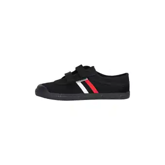 Spartoo Sneakers kawasaki retro shoe w/velcro k204505-es 1001s black solid aanbieding