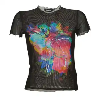 Spartoo T-shirt korte mouw desigual ts_tulip aanbieding