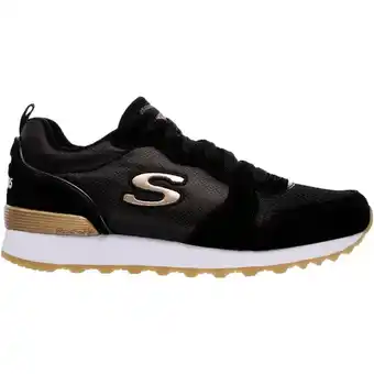 Spartoo Sneakers skechers zapatilla negras doradas mujer 111 aanbieding