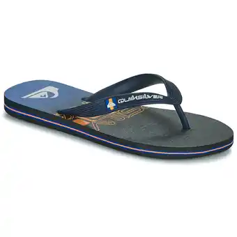 Spartoo Teenslippers quiksilver molokai art youth aanbieding