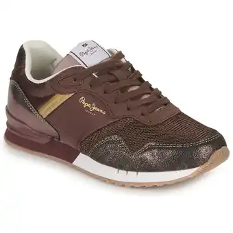 Spartoo Lage sneakers pepe jeans london smart w aanbieding