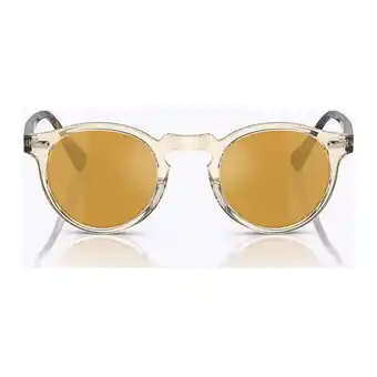 Spartoo Zonnebril oliver peoples occhiali da sole gregory peck sun ov5217s 1485w4 aanbieding