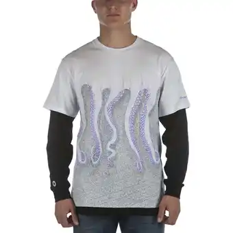 Spartoo T-shirt octopus t-shirt milan l/s bianco nero aanbieding