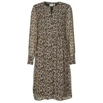 Spartoo Korte jurk vila vifalia v-neck l/s dress/su aanbieding