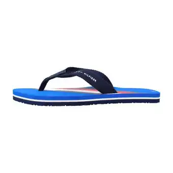 Spartoo Teenslippers tommy hilfiger stripes flip flop aanbieding