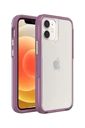 Amazon Lifeproof see-hoesje voor iphone 12 mini, schokbestendig, valbestendig tot 2 meter, ultradun, beschermende dunne transparante aanbieding