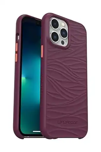 Amazon Lifeproof wake case voor iphone 13 pro max/iphone 12 pro max, schokbestendig, valbestendig tot 2 meter, dunne beschermende ho aanbieding