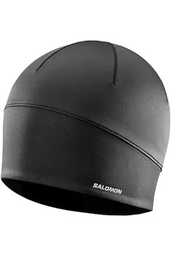 Amazon Salomon active beanie-deep black-ebony osfa aanbieding