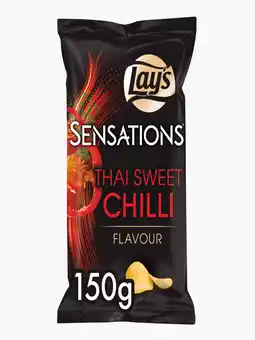 Flink Lay's Sensations Thai Sweet Chili Chips 150g aanbieding