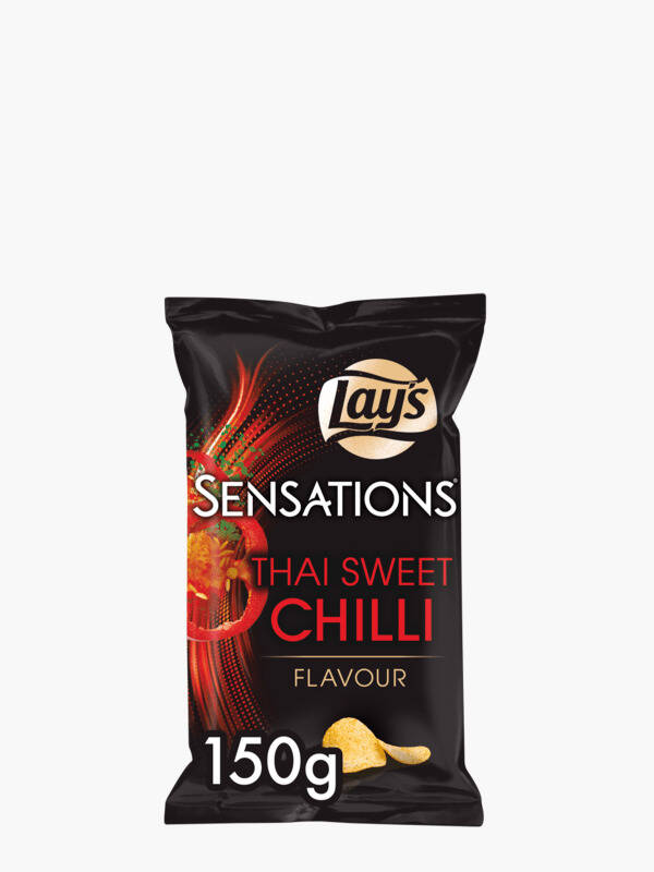 Lay's Sensations Thai Sweet Chili Chips 150g aanbieding bij Flink