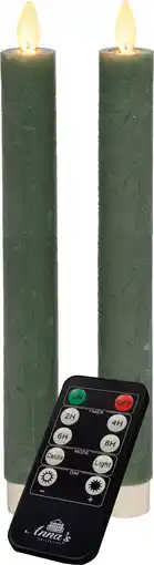 Intratuin Anna's collection led dinerkaars groen d 2 h 23 cm 2 stuks aanbieding