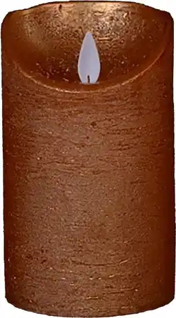 Intratuin Anna's collection led stompkaars koper d 7,5 h 12,5 cm aanbieding