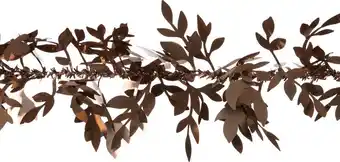 Intratuin Intratuin kerstslinger met wisteria bladeren crème 200 cm aanbieding