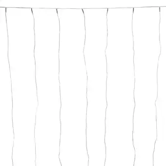 Intratuin Lichtgordijn met 200 lampjes extra warm 100 x 200 cm aanbieding