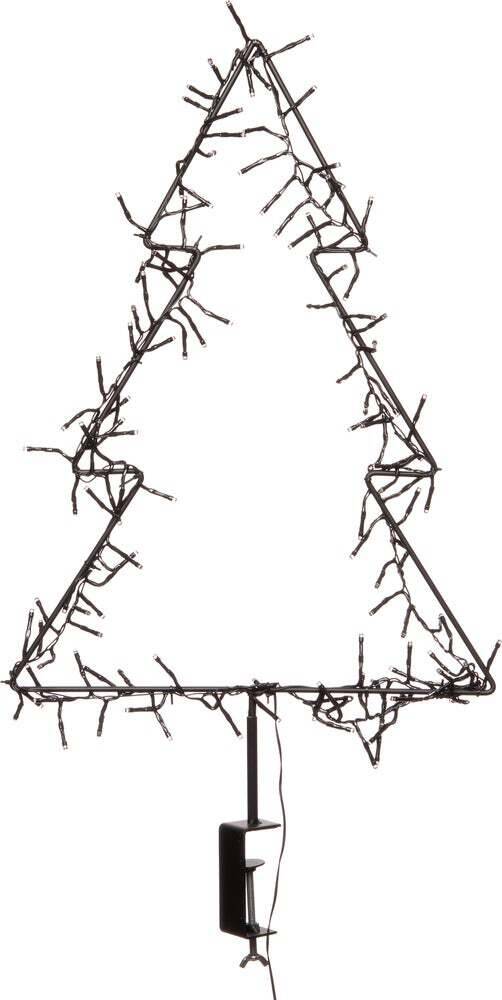 Intratuin decoratieboom met klem zwart 45 x 3 x 79 cm aanbieding bij