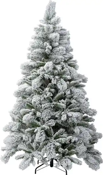 Intratuin Intratuin kunstkerstboom denver besneeuwd d 152 h 240 cm aanbieding