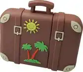 Bol.com Ulticool usb stick reis travel koffer zon palmboom retro vintage 64gb high speed (usb 3.0) aanbieding