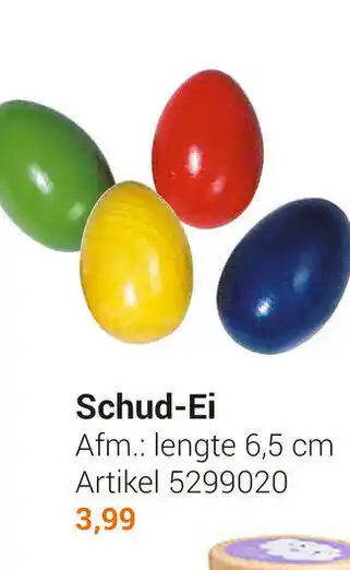 Lobbes Schud-Ei 6.5 cm aanbieding