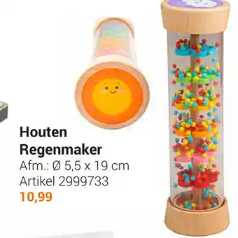 Lobbes Houten Regenmaker 5.5x19 cm aanbieding