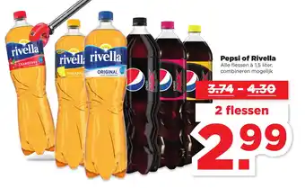 PLUS Pepsi of Rivella aanbieding