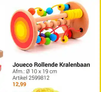 Lobbes Joueco Rollende Kralenbaan 10x19 cm aanbieding