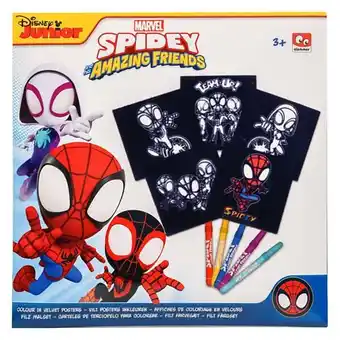 Lobbes Spidey vilt kleuren, 5st aanbieding