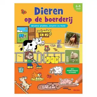 Lobbes Stickerboek - dieren op de boerderij aanbieding