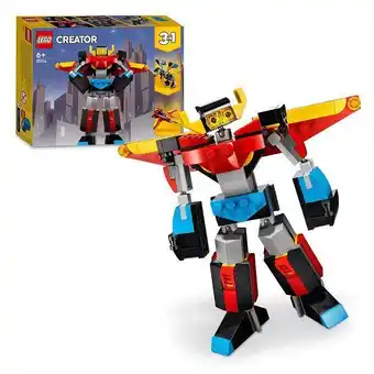 Lobbes Lego creator 31124 super robot aanbieding