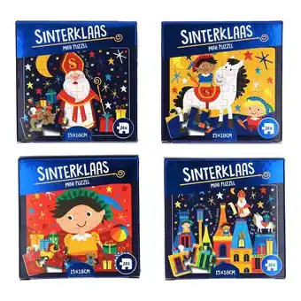 Lobbes Mini puzzel sinterklaas, 24st aanbieding