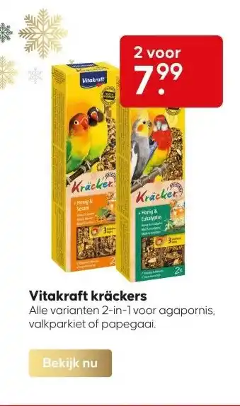 Boerenbond Vitakraft kräckers aanbieding