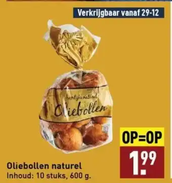 ALDI Oliebollen naturel aanbieding