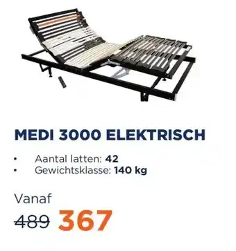 TotaalBED Medi 3000 elektrisch aanbieding