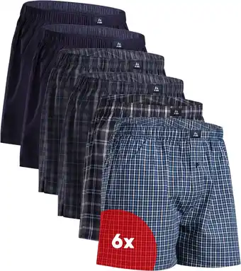 Amazon Danish endurance gewoven boxershorts, losse comfortable boxers, biologisch katoen, knoopgulp, voor heren, 4-pack of 6-pack aanbieding