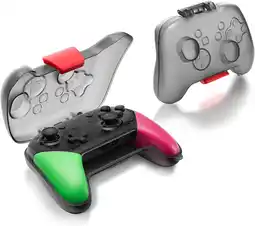 Amazon Tomtoc nintendo switch pro-controllerhoes, compacte hardcase, volledige bescherming, switchaccessoires met ultradunne, lichte aanbieding