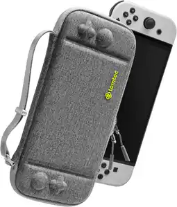 Amazon Tomtoc tas voor nintendo switch (oled-model) 2021, schokbestendig, ultradunne beschermhoes, draagtas, harde koffer, compatibe aanbieding