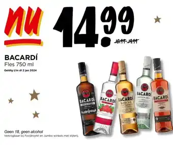 Jumbo Bacardí aanbieding