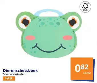 Action Dierenschetsboek aanbieding