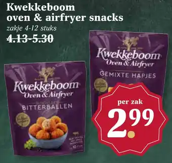 MCD Supermarkt Kwekkeboom oven & airfryer snacks aanbieding